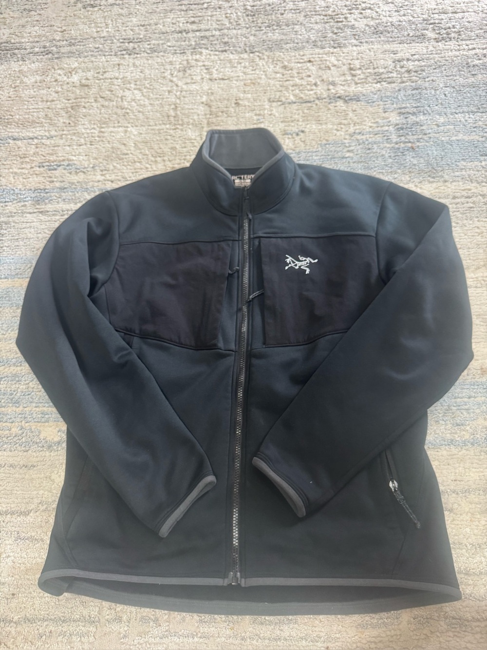 Arc'teryx Black Fleece Jacket Full Zip Athletic Apparel Size M